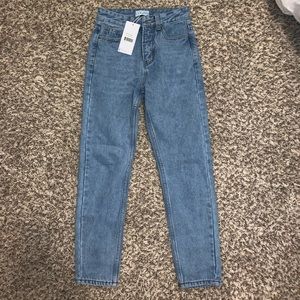 Princess Polly Gemini Mum Jeans NWT